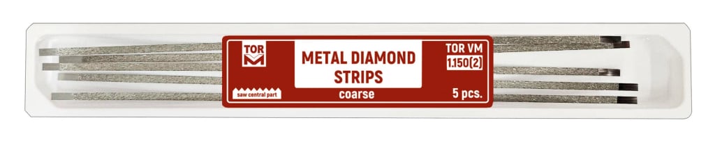 Metal Diamond Strips, coarse, width 2 mm