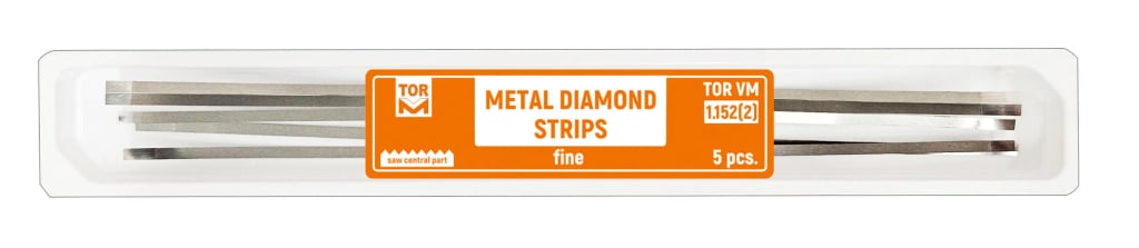 Metal Diamond Strips, fine, width 2 mm
