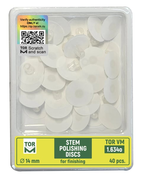 Đĩa đánh bóng gắn trục, Ø14 mm, siêu mịn (bố trí hạt mài mặt sau)