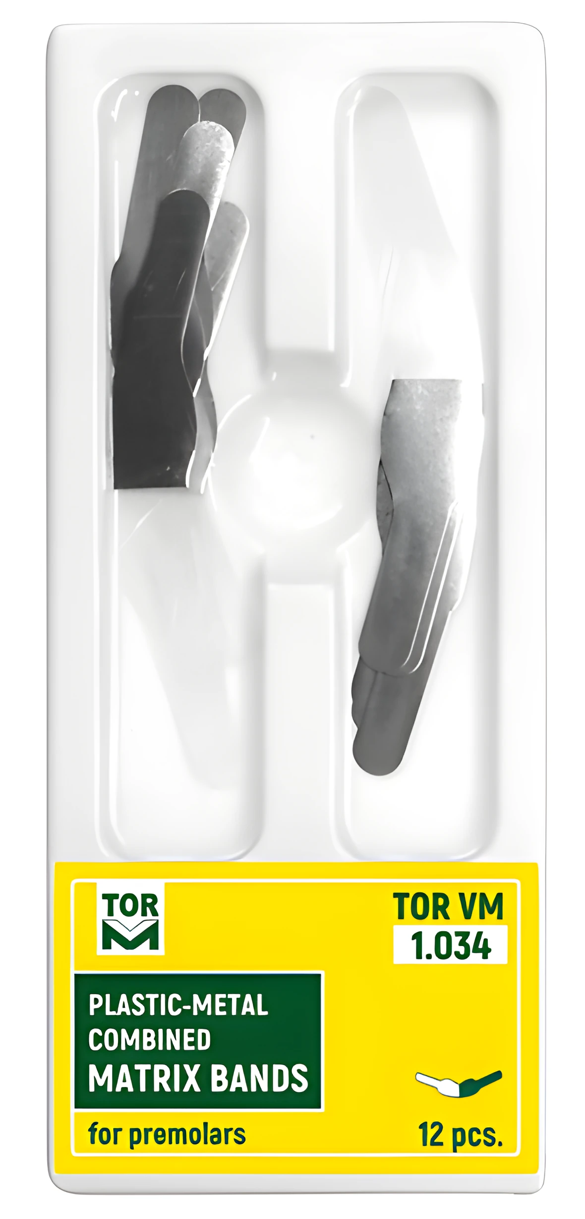 Plastic-Metal Combined Matrix Bands for Premolars