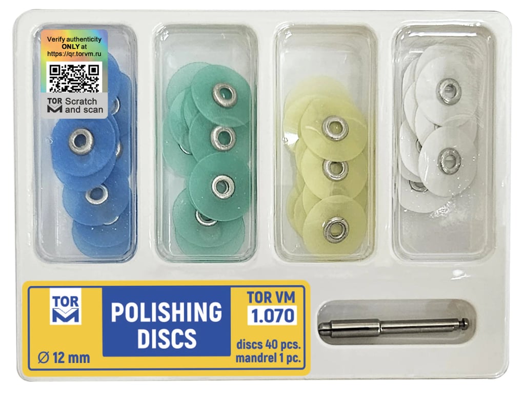 Polishing Discs Kit, ร12 mm