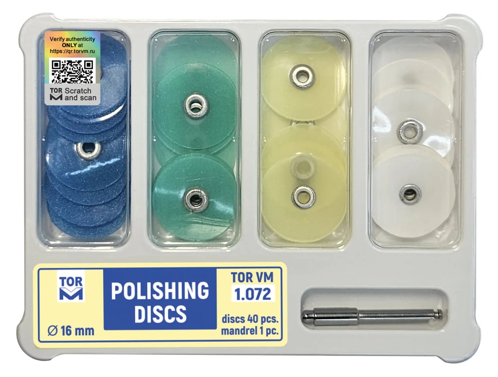Polishing Discs Kit, ร16 mm