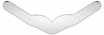 Metal Matrix Bands for Molars, for deep sub-gingival defects