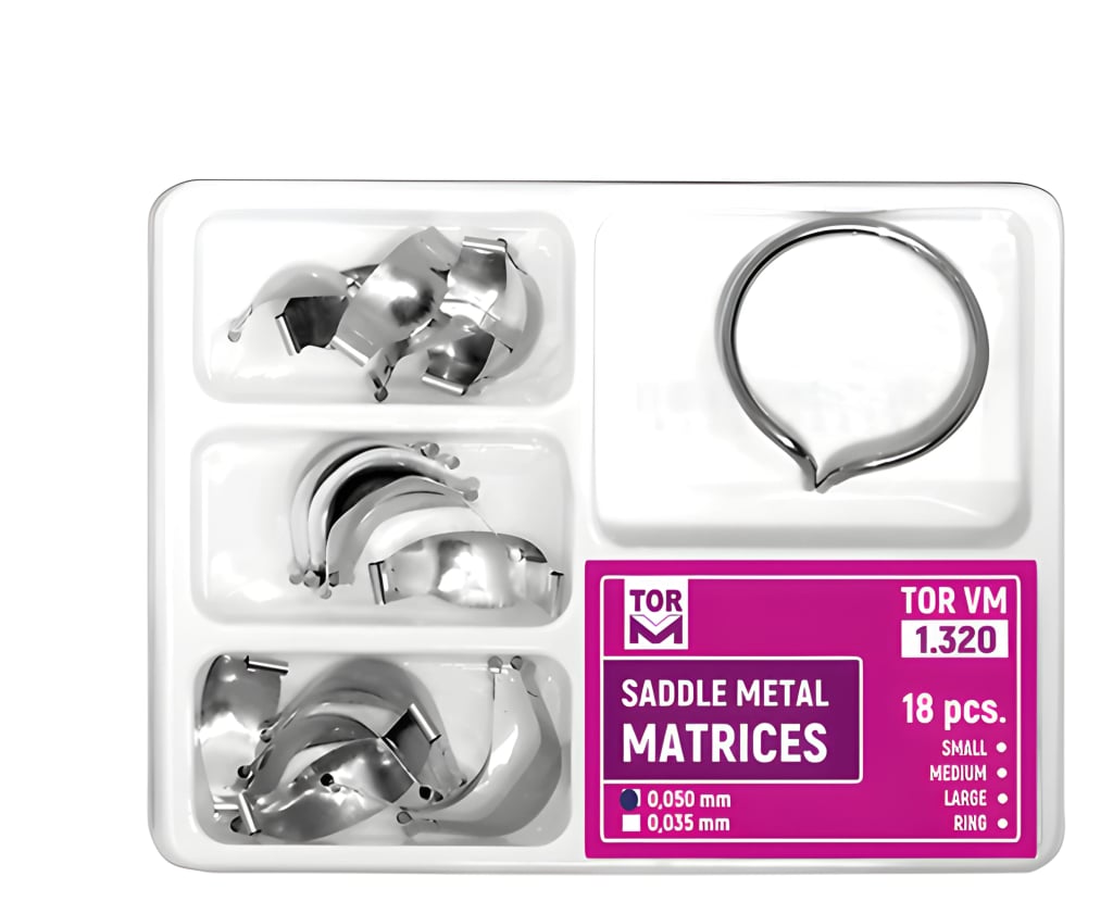 Saddle Metal Matrices, Kit with Ring