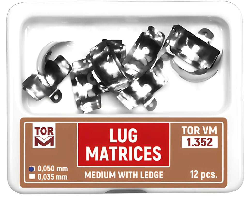 Lug Matrices, medium with ledge, 5.5 mm