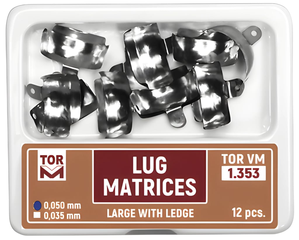 Lug Matrices, large with ledge, 6.5 mm