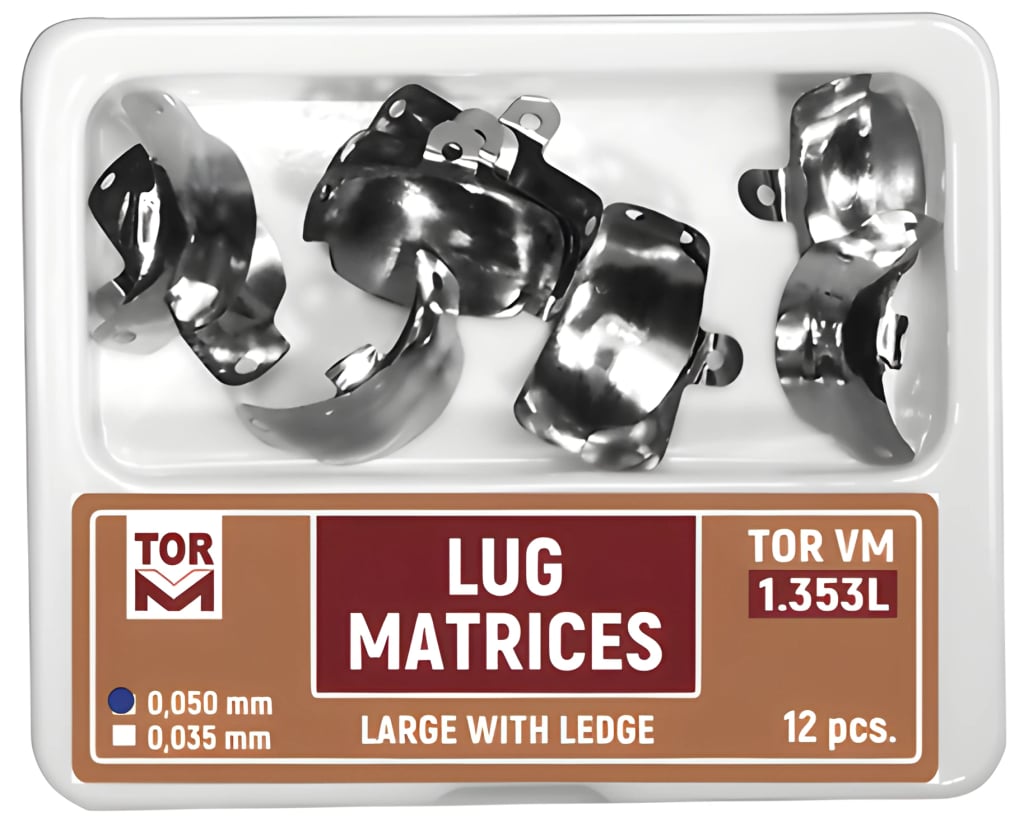 Lug Matrices, large with ledge, 7.6 mm