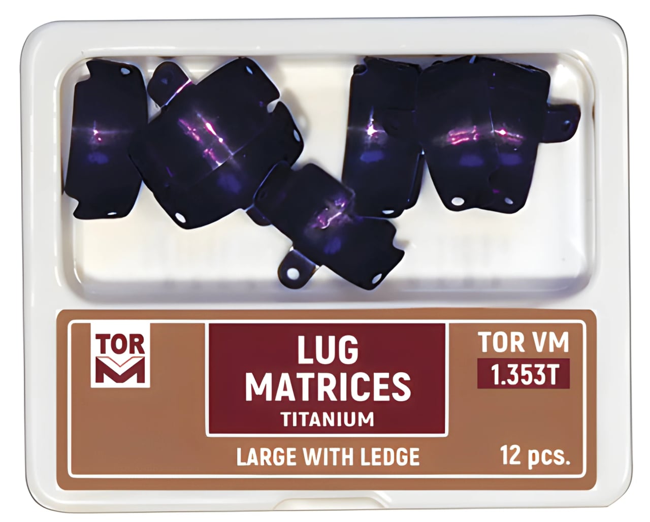 Khuôn trám có mẩu titan, lớn, 6,5 mm (Lug)