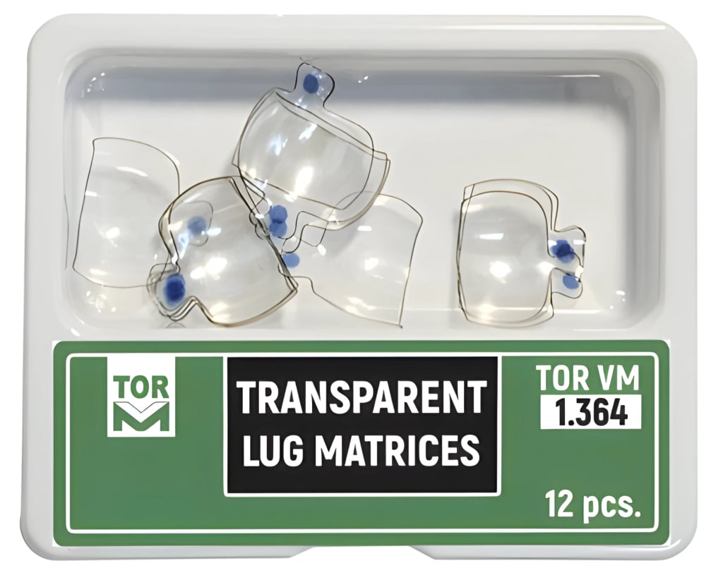 Khuôn trám trong suốt có mẩu, rất lớn (Lug)