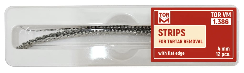 Metal Strips for Tartar Removal