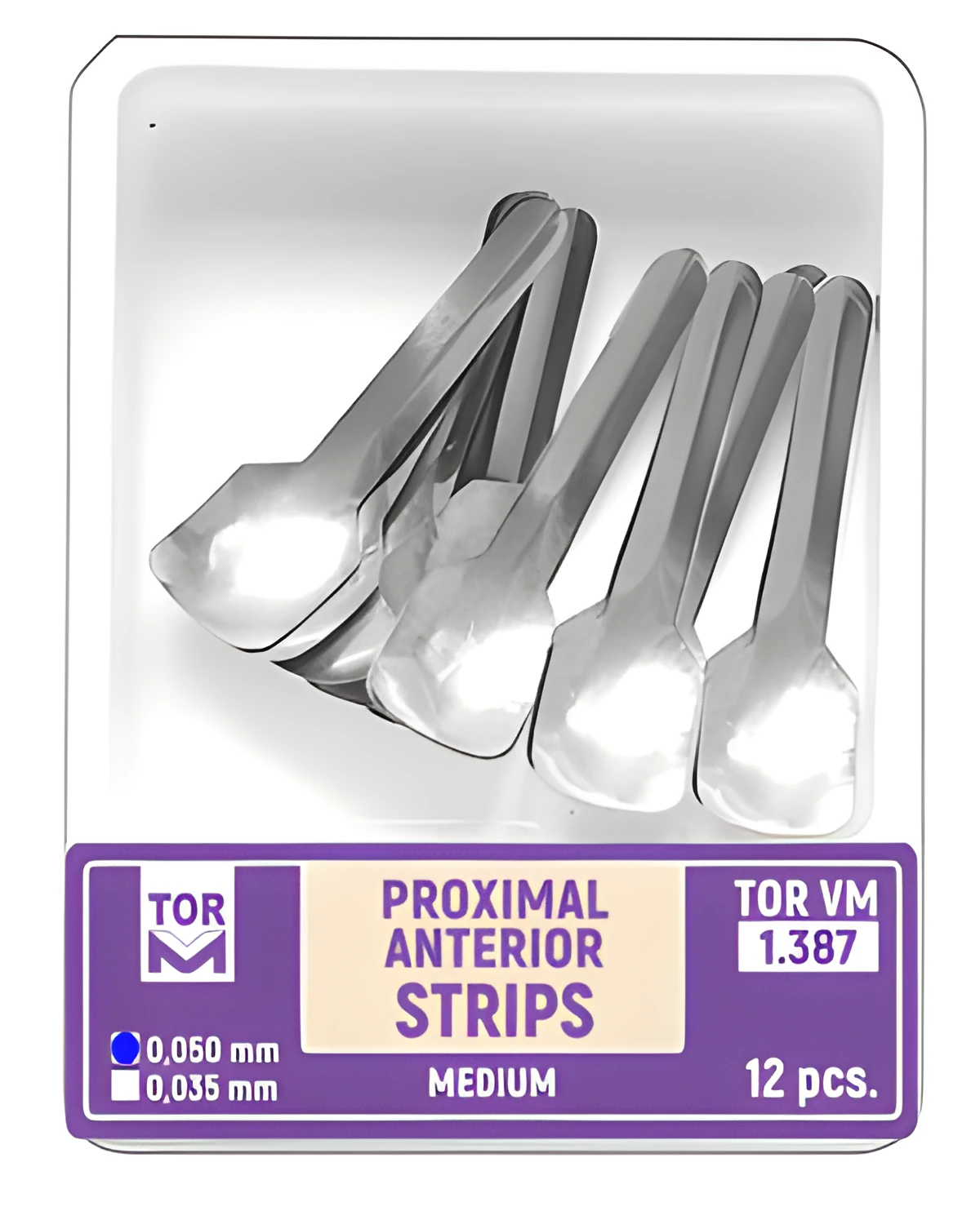 Dải đánh bóng kẽ răng trước, vừa (Proximal Strip)