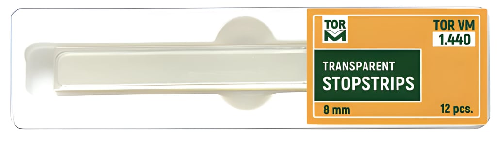 Đai trám trong suốt có chặn, rộng 8 mm (Stopstrip)