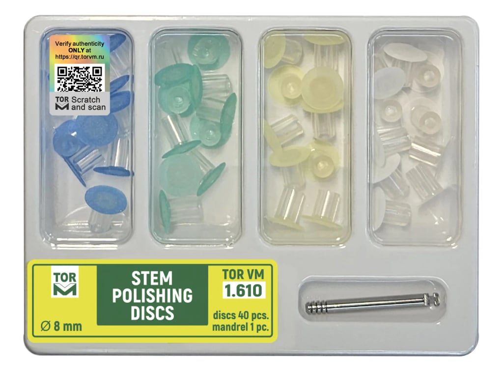 Stem Polishing Discs, ร 8 mm