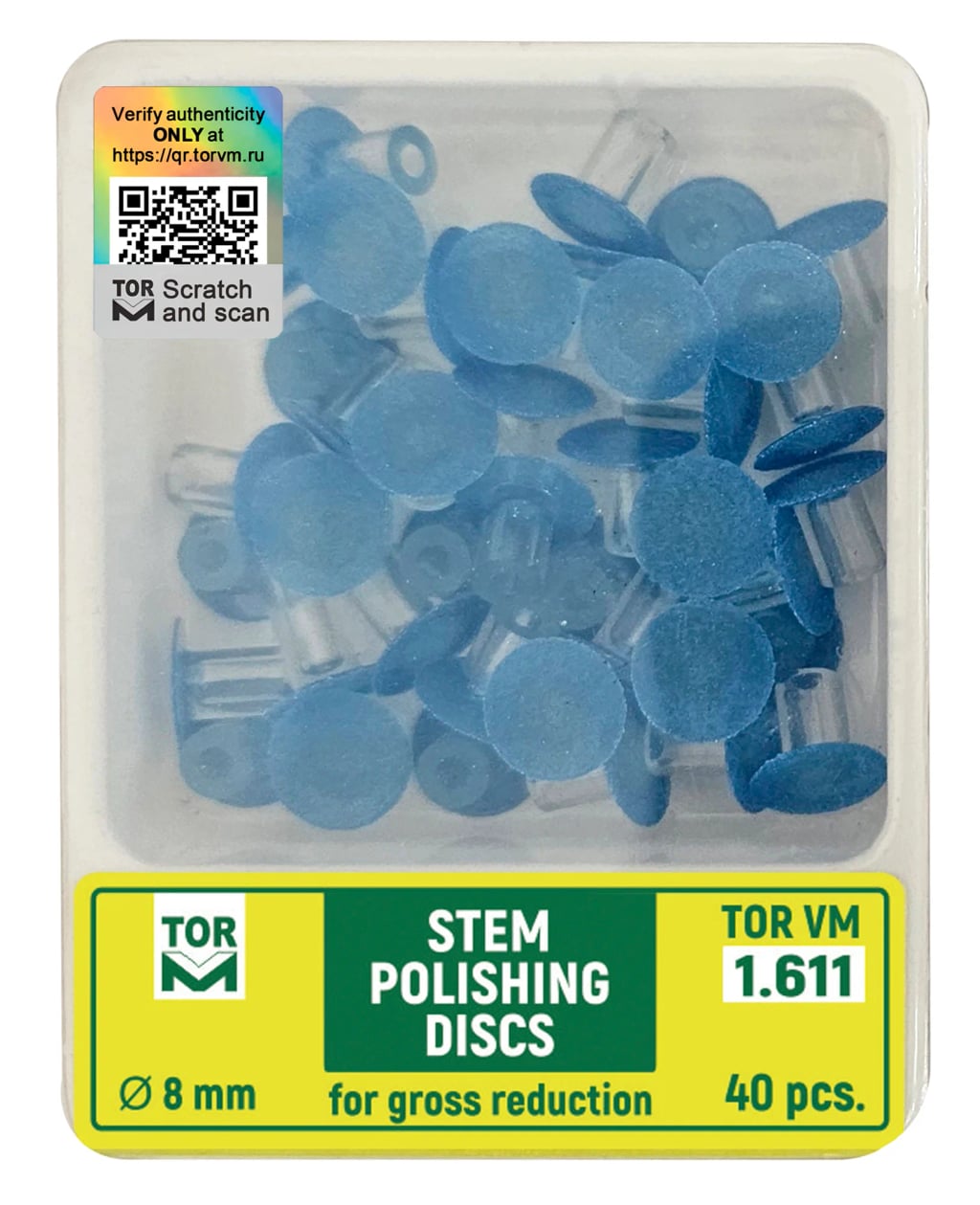 Stem Polishing Discs, ร8 mm, coarse