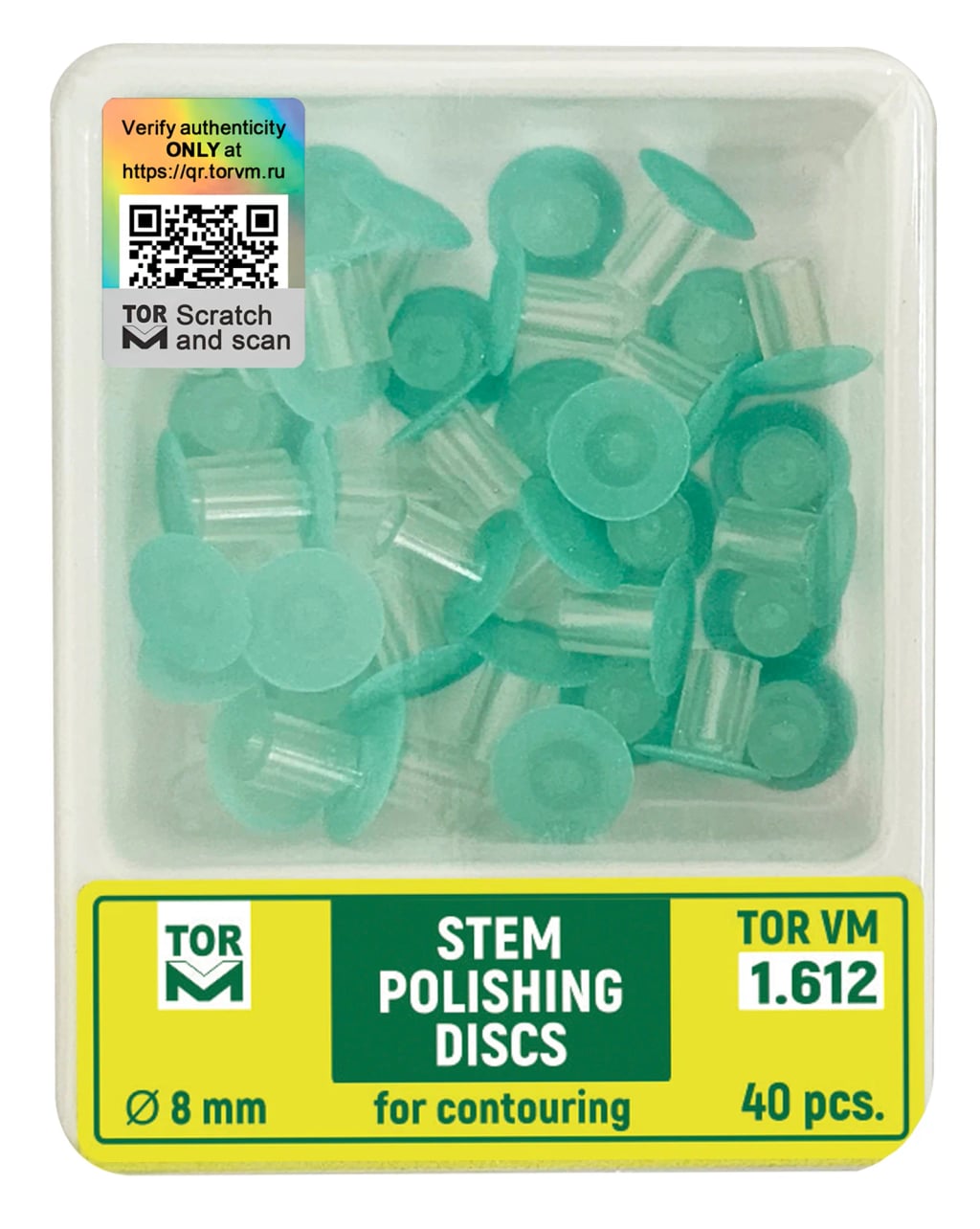 Stem Polishing Discs, ร8 mm, medium
