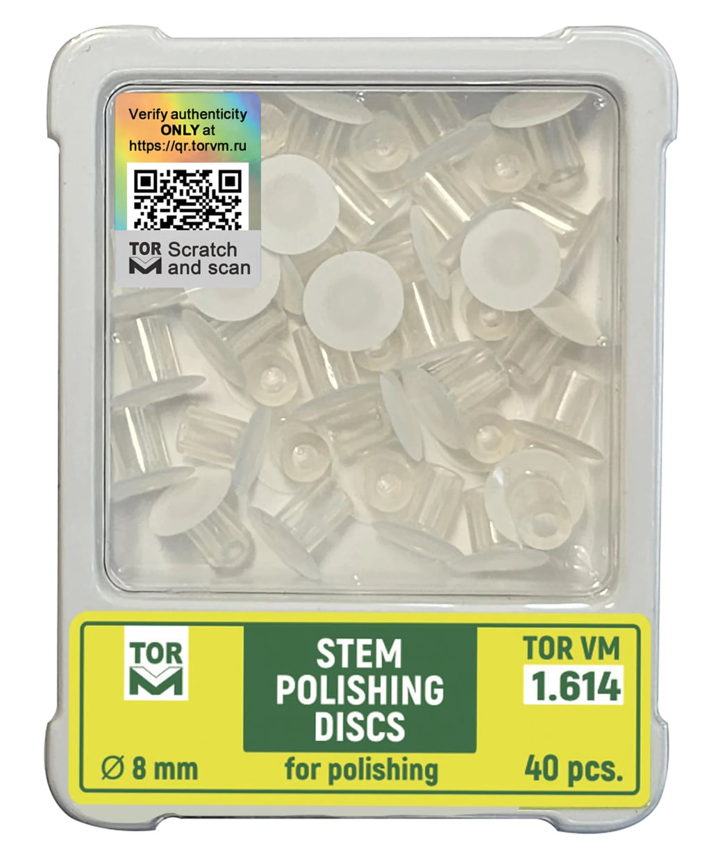 Stem Polishing Discs, ร8 mm, superfine