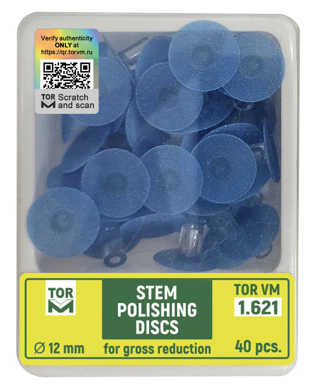 Stem Polishing Discs, ร12 mm, coarse