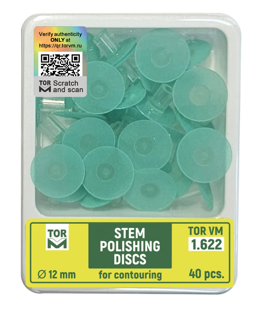 Stem Polishing Discs, ร12 mm, medium