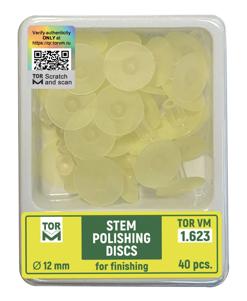 Stem Polishing Discs, ร12 mm, fine