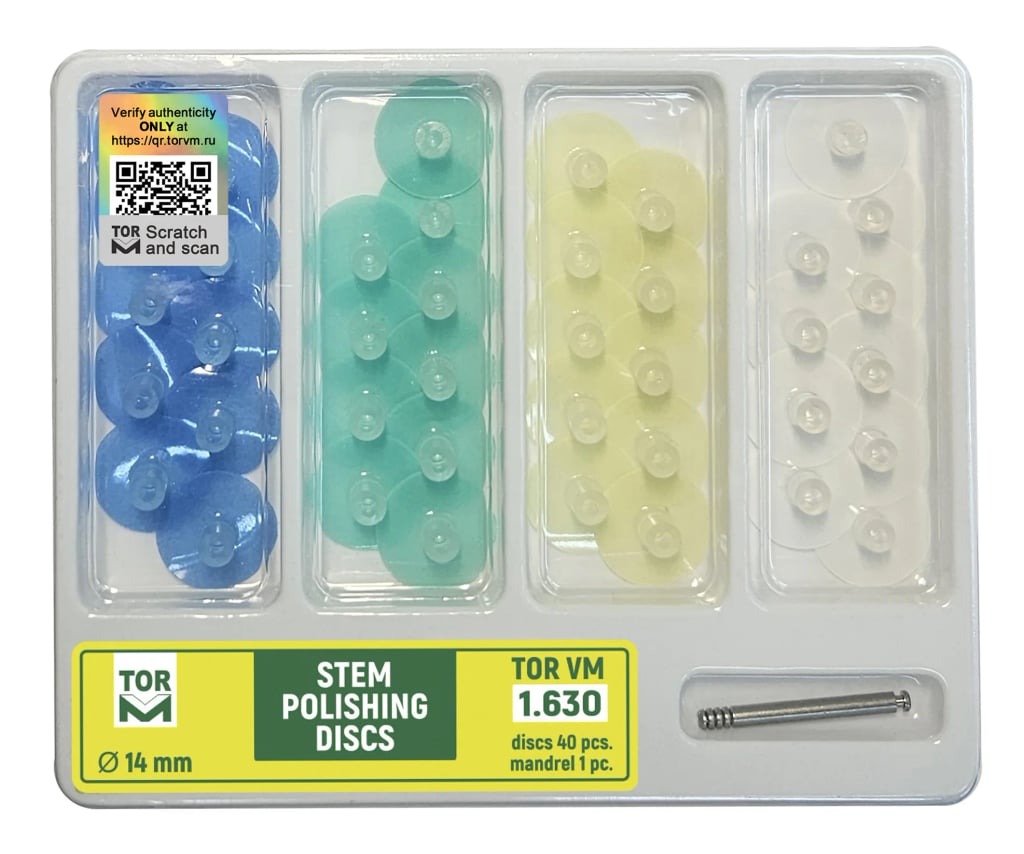 Stem Polishing Discs, ร 14 mm
