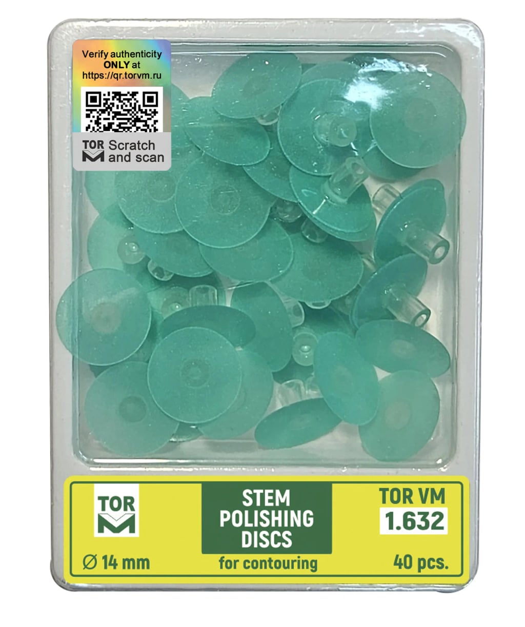 Stem Polishing Discs, ร14 mm, medium