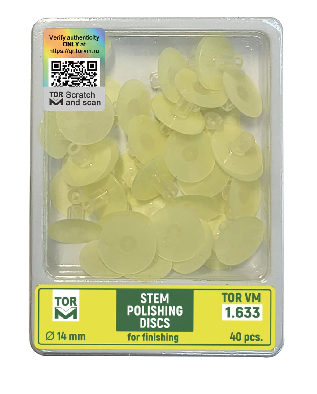 Stem Polishing Discs, ร14 mm, fine