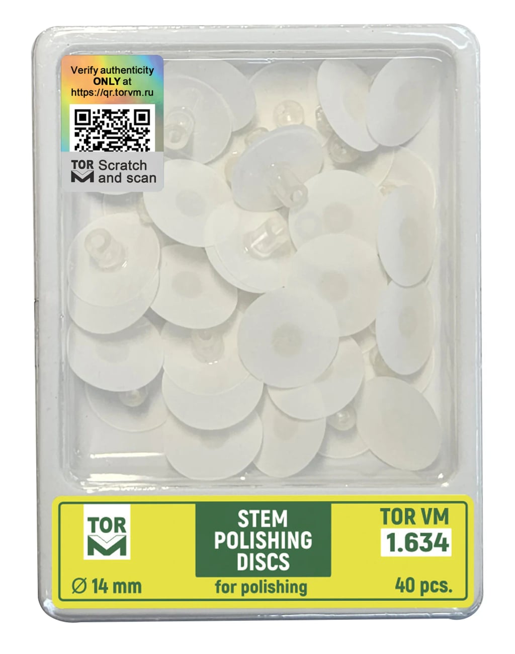 Stem Polishing Discs, ร14 mm, superfine