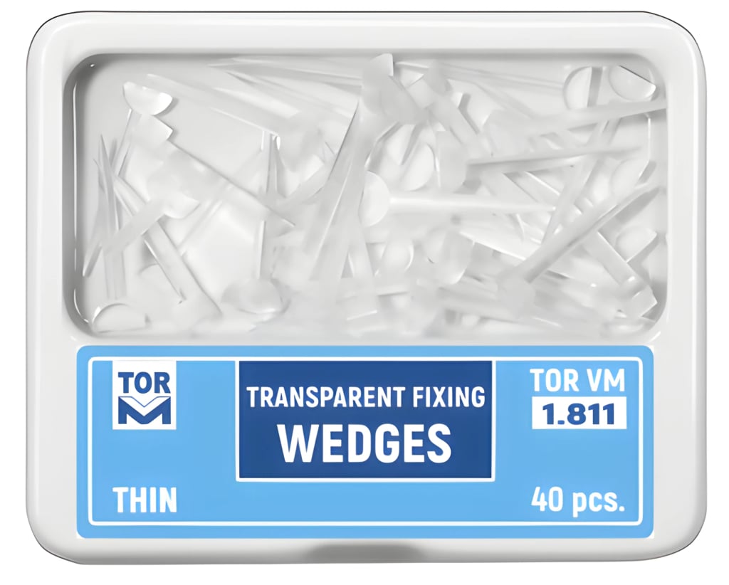 Transparent Fixing Wedges