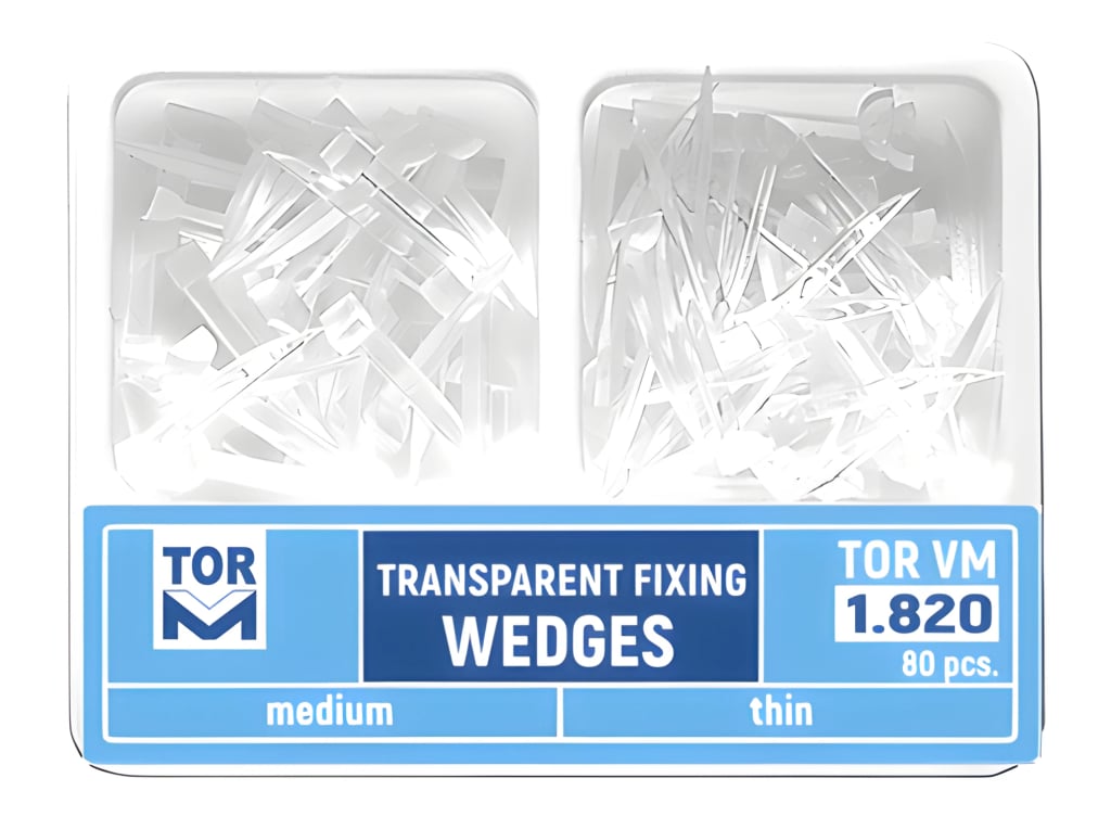 Transparent Fixing Wedges