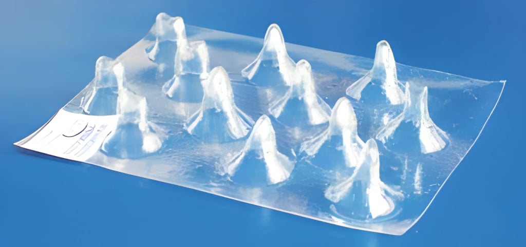 Transparent Crowns for Coronal Part of Incisors, Canines and Premolars