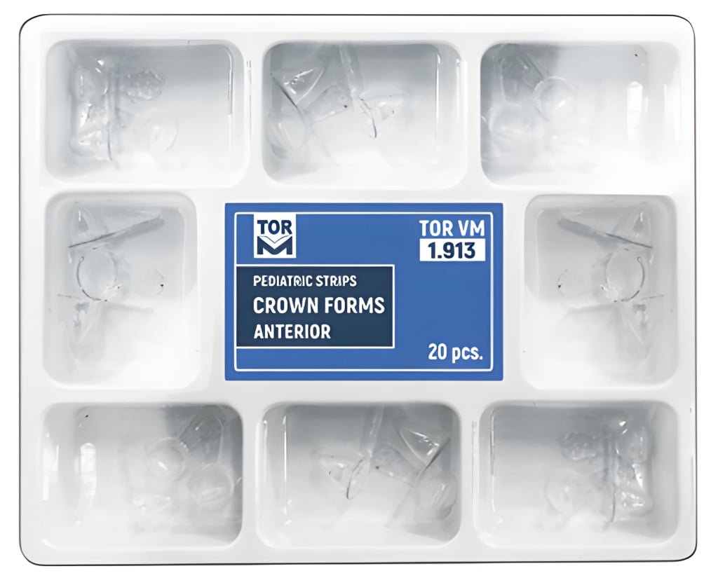 Deciduous Anterior Transparent Crowns