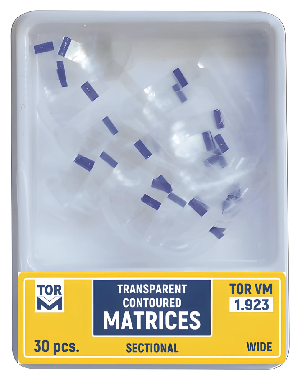 Khuôn trám định hình trong suốt từng phần, rộng (Sectional Matrix)