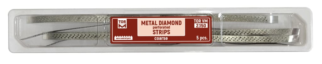 Metal Diamond Perforated Strips, coarse