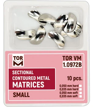 Sectional Contoured Metal Matrices B-series, Small
