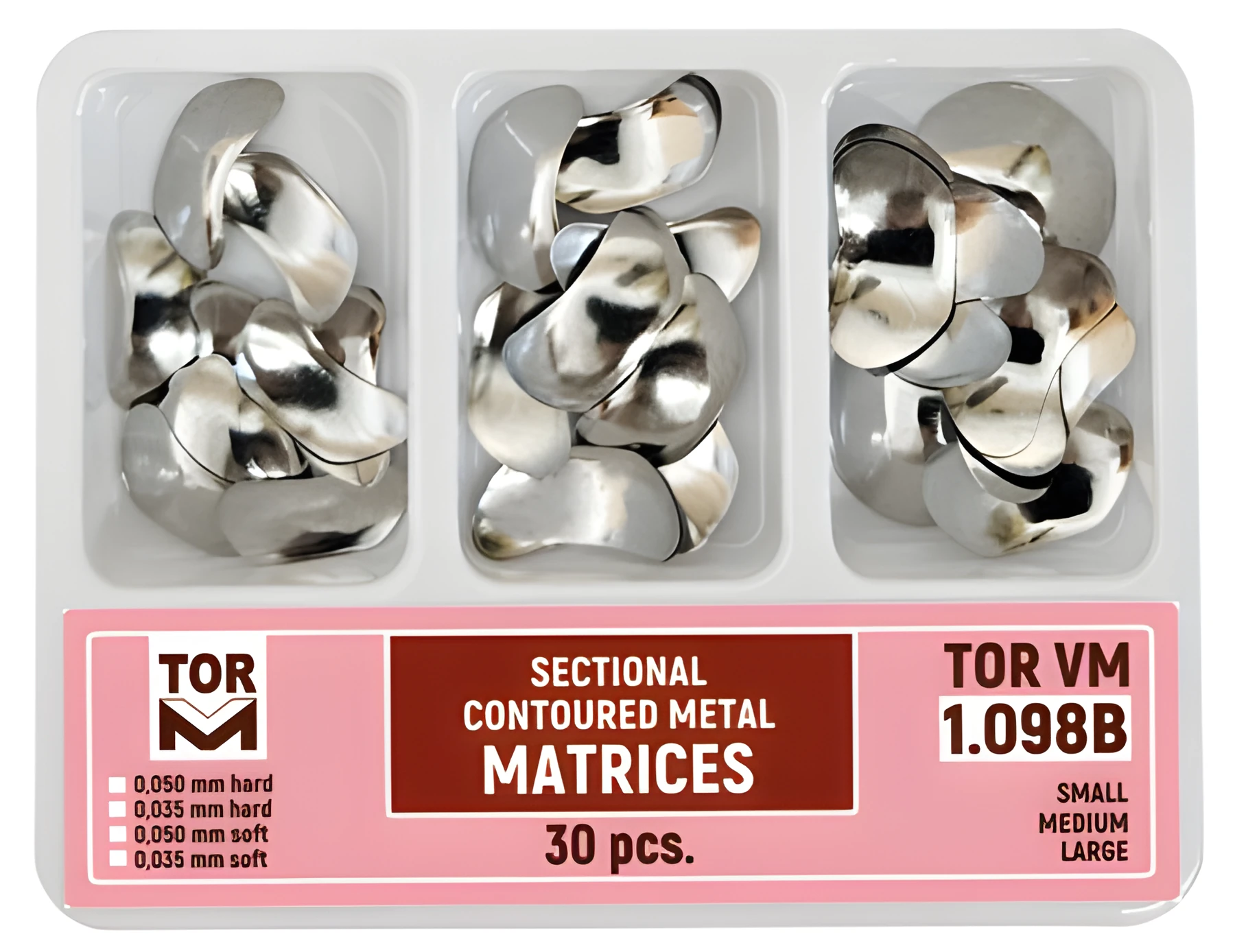 Sectional Contoured Metal Matrices B-series (set)