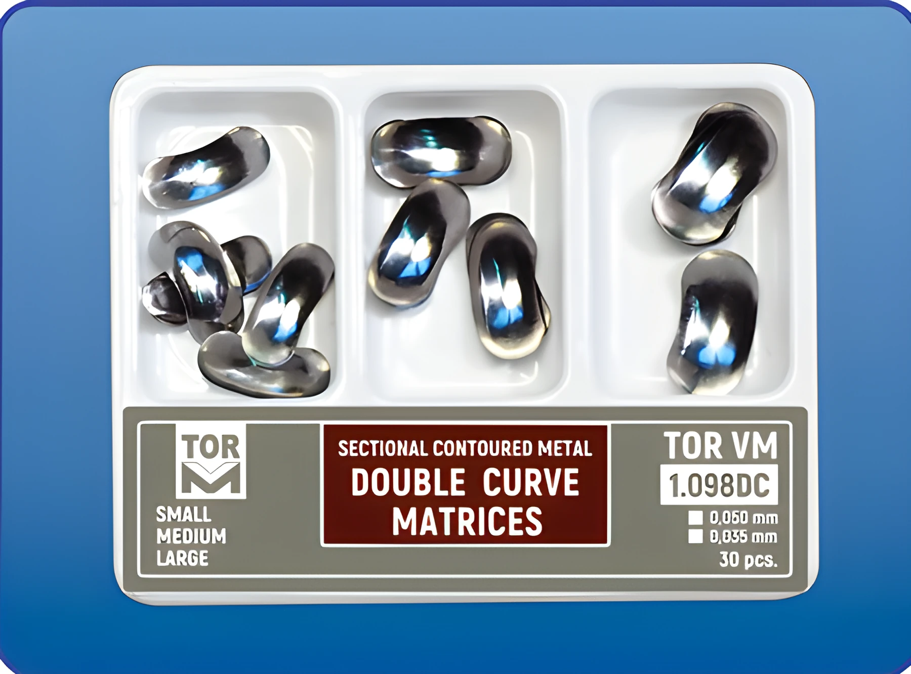 Sectional Contoured Metal Double Curve Matrices (set)