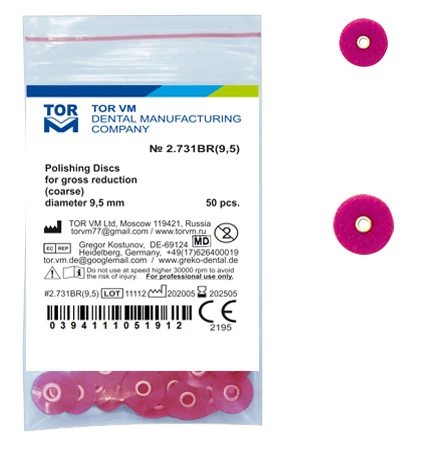 Polishing Discs (Standard Series) for Gross Reduction, thin/flexible