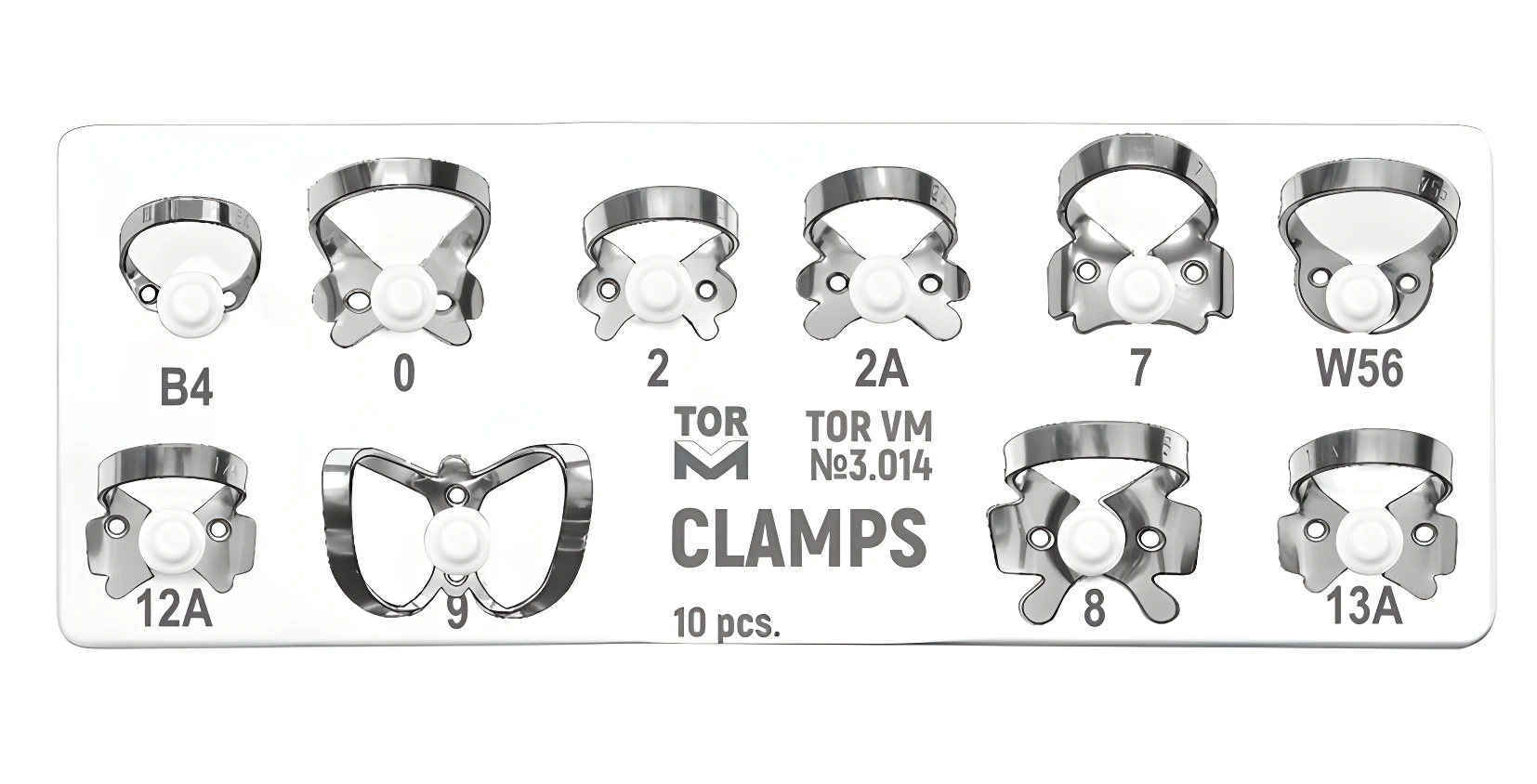 Rubber Dam Clamp Kit