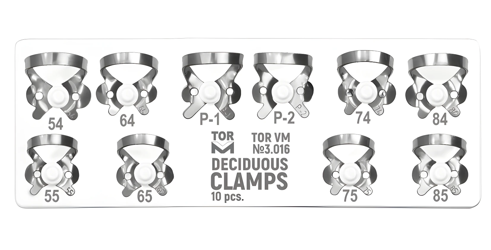 Deciduous Clamp Kit